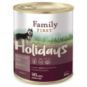 Wet Dog Food - Family First Holidays Venison & Goose 800g