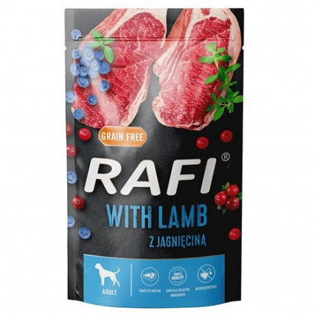 Wet Dog Food - Dolina Noteci Rafi Lamb & Blueberry 500g