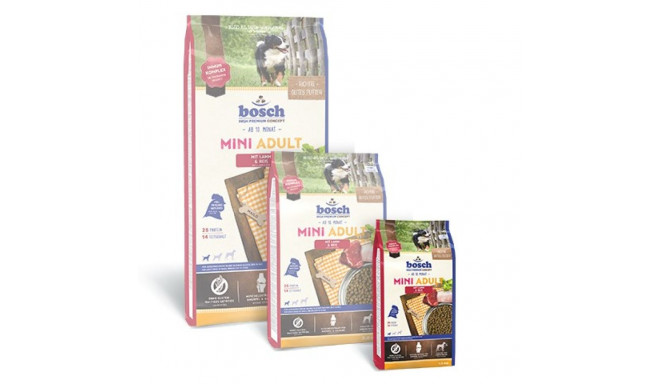 Dog Food - Bosch Mini Adult Lamb & Rice