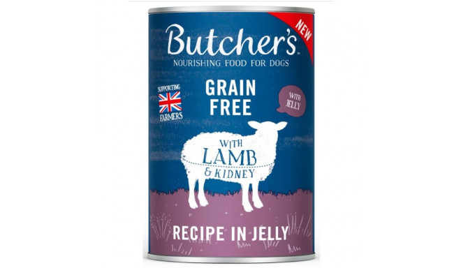 Wet Dog Food - BUTCHER'S Original Recipe Lamb in Jelly 400g