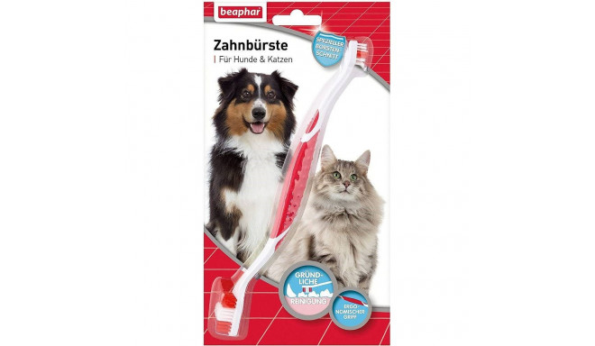 Pet Toothbrush - Beaphar Double-headed, Blue