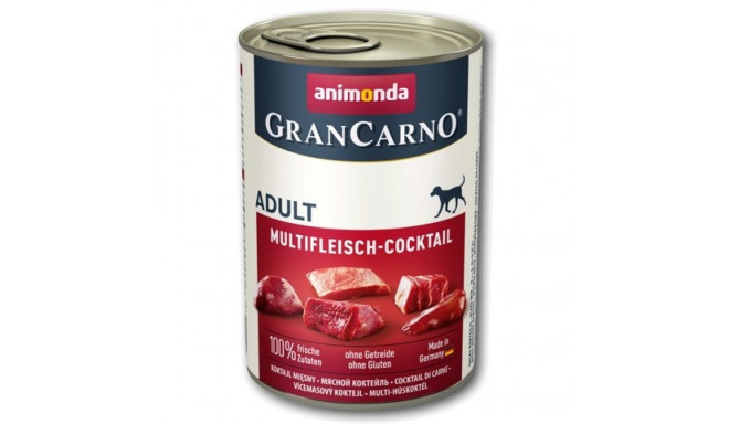 Dog Food - ANIMONDA GranCarno Adult Meat Cocktail Wet Dog Food 400g