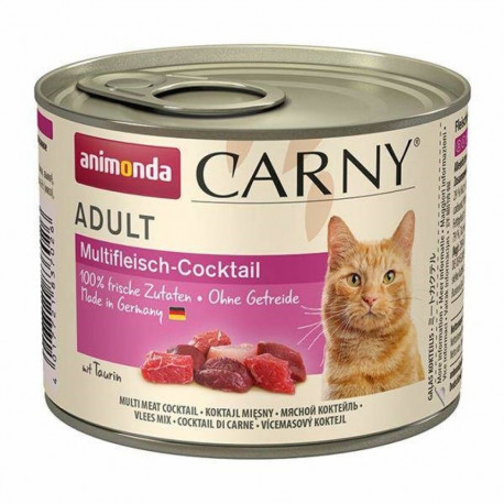 Cat Food - ANIMONDA Carny Adult Multi Meat Cocktail Wet 200g Grain-Free