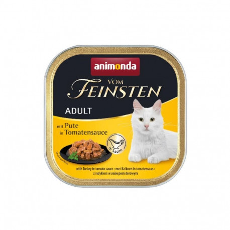 Cat Food - ANIMONDA Vom Feinsten Adult Turkey in Tomato Sauce 100g