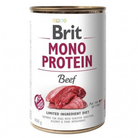 Wet Dog Food - Brit Mono 400g, Red
