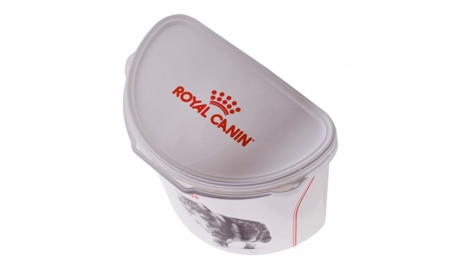 Feed Container - Royal Canin 2kg Plastic for Cat White/Black