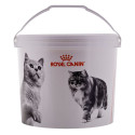 Feed Container - Royal Canin 2kg Plastic for Cat White/Black