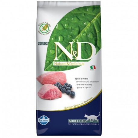 Dry Cat Food - Farmina N&d Prime Lamb, Blue