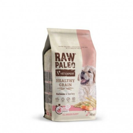 Dry Dog Food - VET EXPERT Raw Paleo Salmon & Barley 2kg