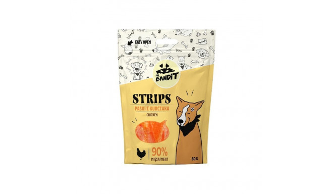 Dog Treat - Mr. Bandit Chicken Strips Hypoallergenic 80g