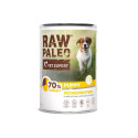 Wet Dog Food - RAW PALEO Puppy Turkey Monoprotein 400g