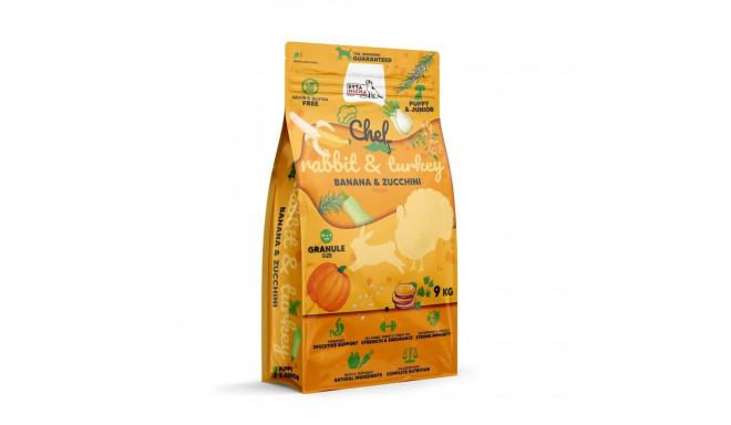 Dry Dog Food - Syta Micha Chef Puppy Rabbit, Turkey & Veggie 9kg