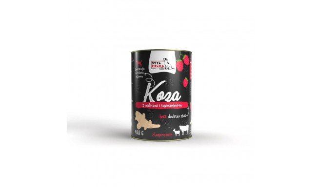 Wet Dog Food - Syta Micha Goat With Raspberries And Jerusalem Artichok