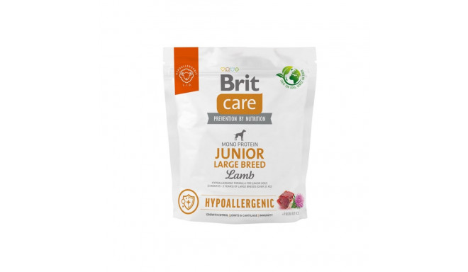 Dog Food - Brit Care Junior Large Breed Lamb Dry Dog Food 1kg