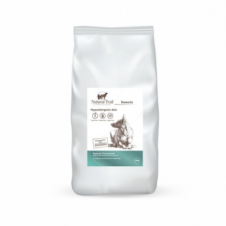 Dog Food - NATURAL TRAIL Premium Insects 10kg Natural Trail Premium Insects Dry Dog Food - 10kg