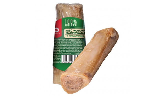 Dog Treats - Maced Bone Stuffed With Beef, Yellow