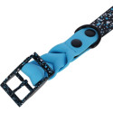 Dog Collar - KERBL Lima 36-45 cm Water-Resistant Black/Blue