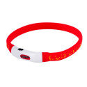 Dog Collar - Hilton LED Silicone 1.4x0.8x40cm With USB