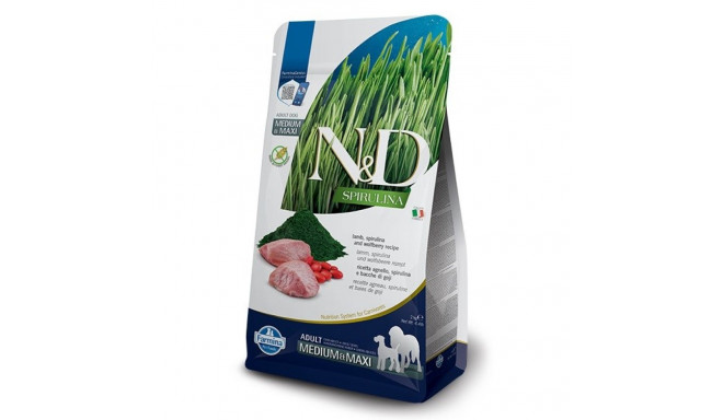 Dog Food - Farmina N&d Spirulina Lamb Adult Med/maxi 7kg