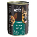 Dog Food - Super Beno Turkey And Rabbit Wet Dog Food 415g