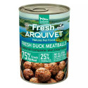 Wet Dog Food - ARQUIVET Fresh Duck Meatballs with Sweet Potato & Orange 400g