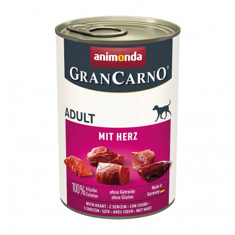 Dog Food - ANIMONDA GranCarno Adult Wet Pork with Hearts 400g