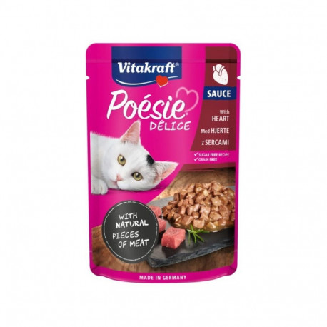 Wet Cat Food - Vitakraft Poésie Delice Hearts 85g