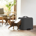 Cat Litter Box - Rotho Biala 10l, Black