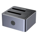 Cloning Station - UNITEK 2X SATA USB 5GB Offline Grey