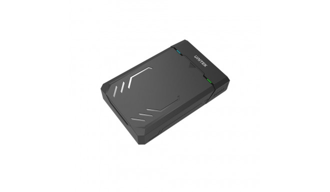 Storage Enclosure - Unitek Y-3035, Black