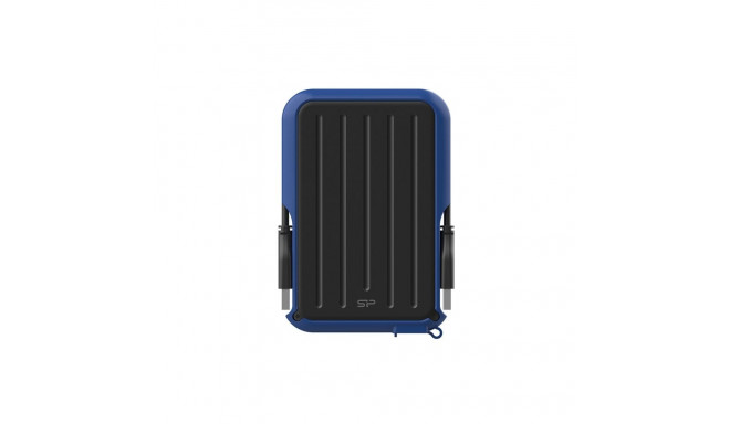 External Hard Drive - Silicon Power A66, Black, Blue