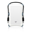 External Hard Drive Enclosure - Silicon Power Armor A30, White