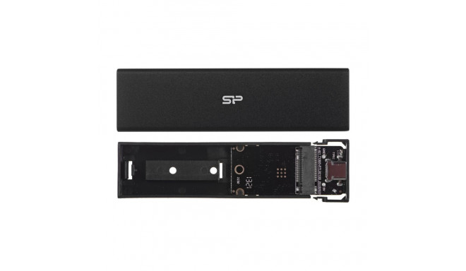 SSD Enclosure - Silicon Power Pd60 USB-C Case Black