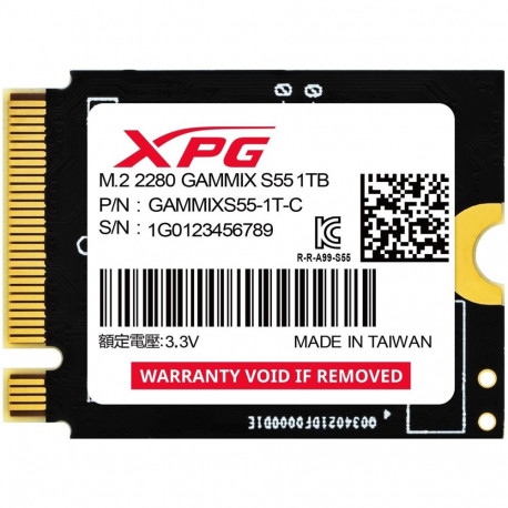 Hard Drive - ADATA SSD GAMMIX S55 1TB Gen 4x4 2230