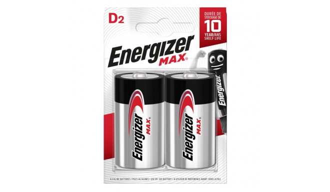 Alkaline Batteries - Energizer Battery Max D Lr20, 2 Pcs