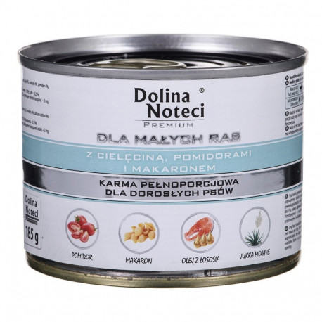 Dog Food - Dolina Noteci Premium 185g Adult Small Breed Wet Dog Food