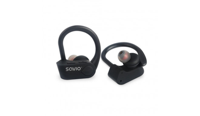 Wireless Earbuds - Savio Tws-03 Bluetooth Earphones Black
