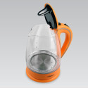Electric Kettle - MAESTRO MR-064 1.7L Anti-calc Transparent Orange