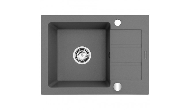 Kitchen Sink - Maidsinks Promo - Single Bowl with Draining Board 62x44