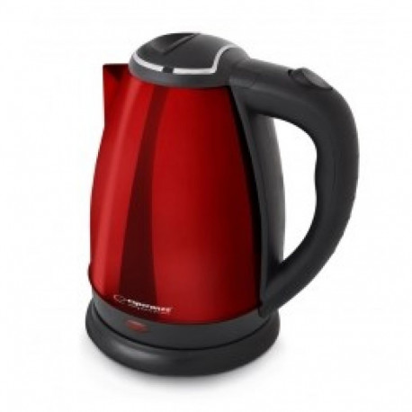 Electric Kettle - Esperanza EKK113R - 1.8 L, Black/Red, 1800 W
