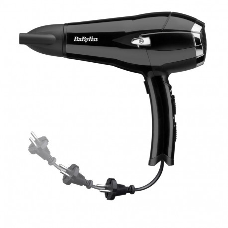 Hair Dryer - BaByliss Cordkeeper 2000 2 Speed 3 Heat Settings Black