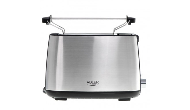 Toaster - Adler AD 3214 2-Slice Stainless Steel Silver