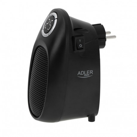 Ceramic Heater - Adler AD 7726 Electric 1500W Black