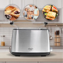 Toaster - Adler AD 3214 2-Slice Stainless Steel Silver