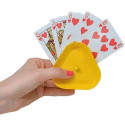 Card Holder - Ergonomic Triangle Design Plastic 4 Pack