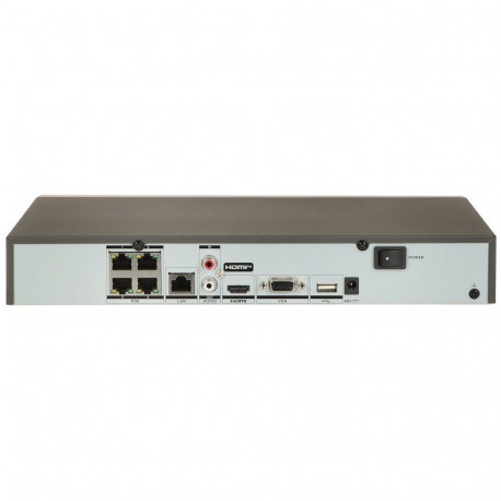 Network Video Recorder - Hikvision DS-7604NXI-K1/4P(D) Black Hikvision DS-7604NXI-K1/4P(D) IP Record