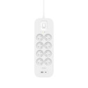 Transmission Protection Device - Belkin 8 AC Outlets, White