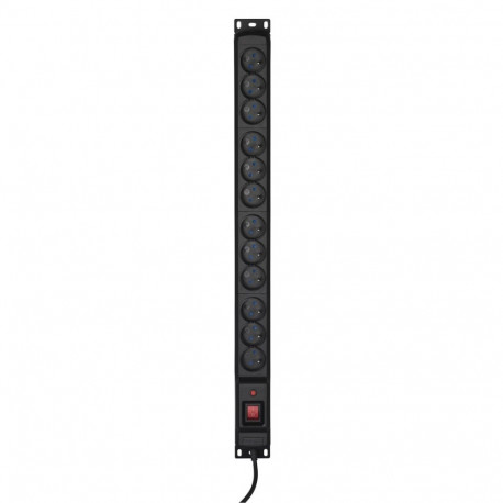 Power Strip - Activejet COMBO 12 Socket 3m Cable 2500W