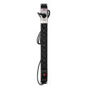 Power Strip - Activejet COMBO 12 Socket 3m Cable 2500W