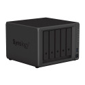 Network Attached Storage - Synology DiskStation DS1522+ AMD R1600 5-Bay 4x LAN Black